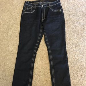 Plus size bling jeans